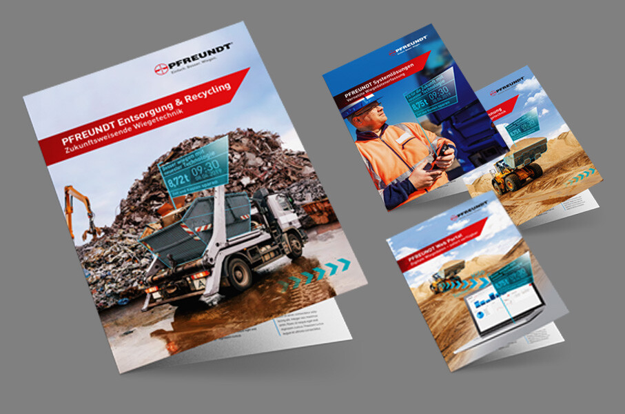 Pfreundt-Broschüren